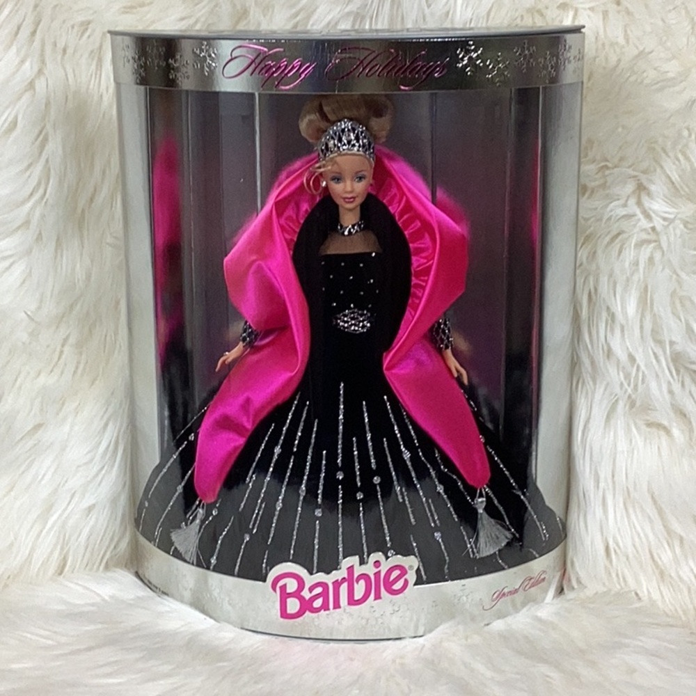 Vtg. Happy Holidays Barbie 1998